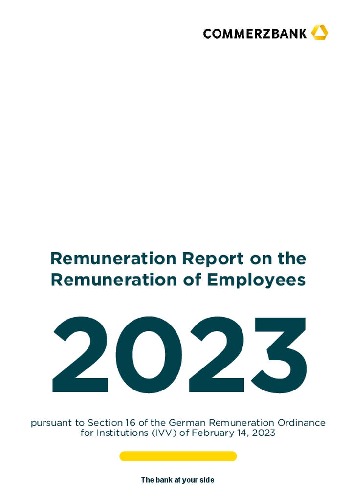 Remuneration Report 2023 pursuant to section 16 of the IVV