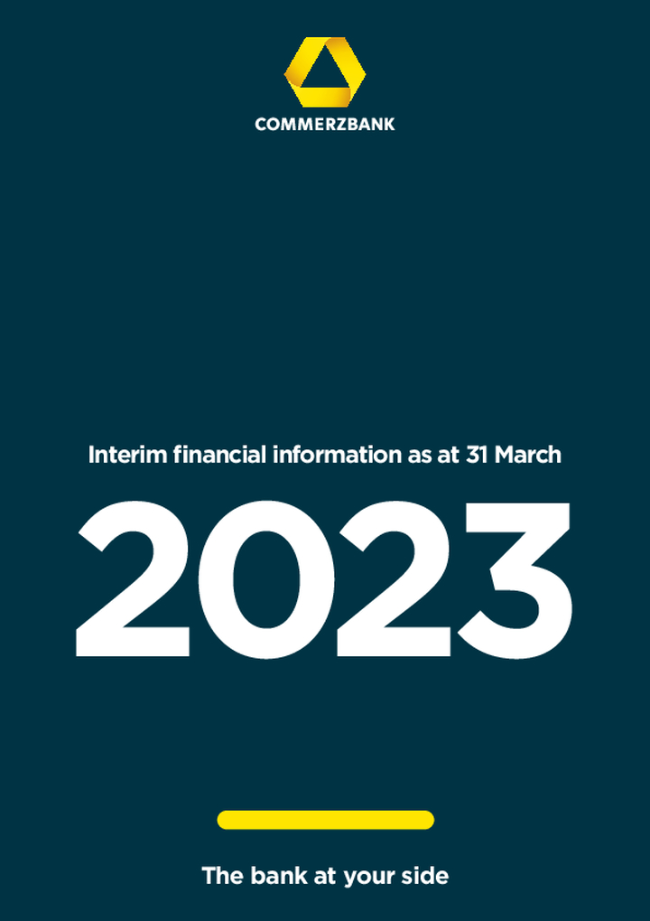 Interim financial information as at 31 March 2023