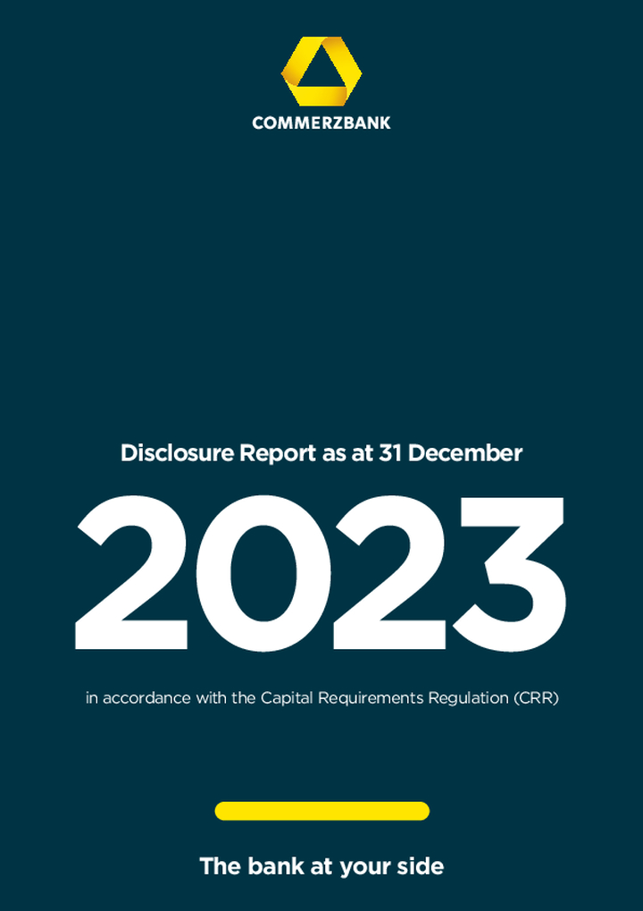 Disclosure Report as at 31 December 2023 in accordance with CRR