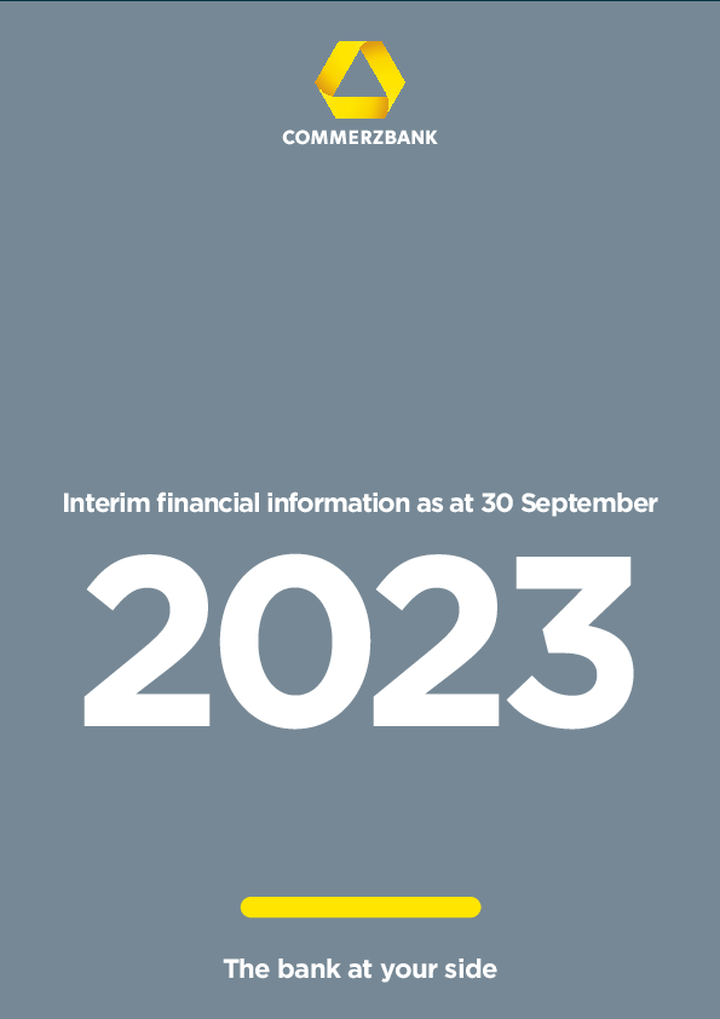 Interim financial information as of September 30, 2023